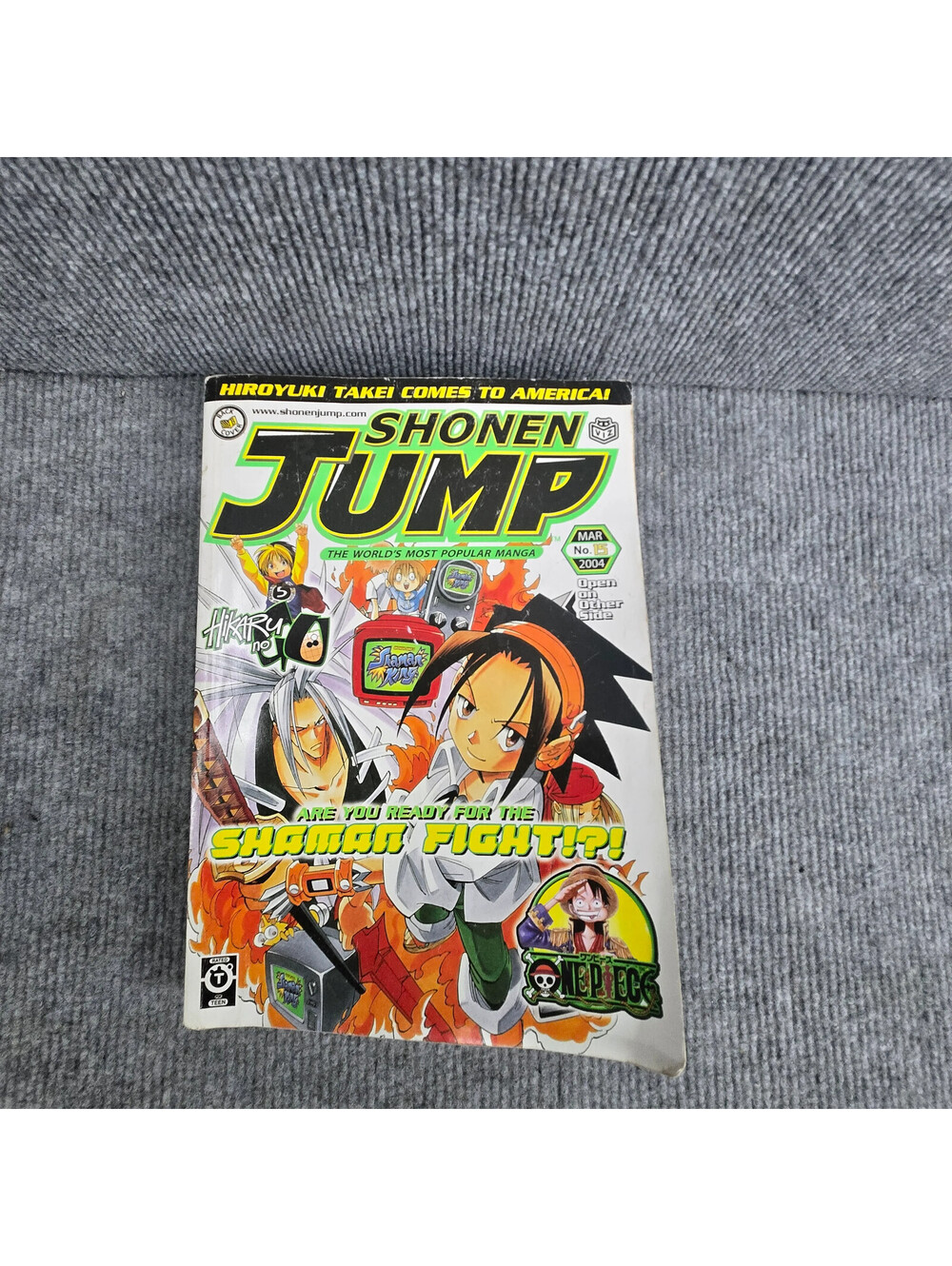 Shonen Jump Manga Magazine Mar 2004 No.15 One Piece Hikaru no Go Resurfaced!